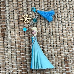 Elsa frozen Princess Disney handmade keychain purse charm